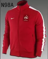 nike veste zippee france n98a-coupe-rouge